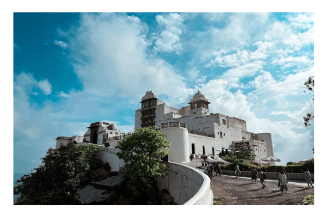 Monsoon Palace on the hills